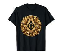 Équerre et Compas Franc maçon Symbole G T-Shirt