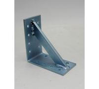 Équerre galvanisée à chaud 150x150x80mm renforcée Support lourd Console de rail
