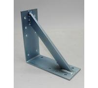 Equerre galvanisée à chaud 200x200x80mm renforcée Support pour charges lourdes Console de rail