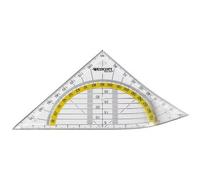 Equerre géométrique, hypoténuse: 140 mm, flexible