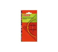 Herlitz Triangle géométrique petit avec poignée, 1 pièce, emballage transparent