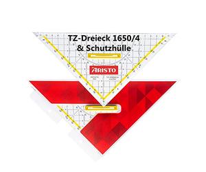 Equerre gEOtec tZ équerre ®, plexiglas ® 250 mm (transparent)