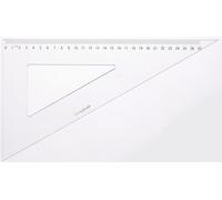 Equerre Graduée 60° 2 Bords Anti-Taches 30 Cm