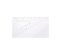 Equerre graduée 60° 2 bords anti-taches 30 cm - graph it