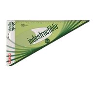 Equerre - INDESTRUCTIBLE - 60° - 20 cm - Flexible - Bords Anti-taches - Vert