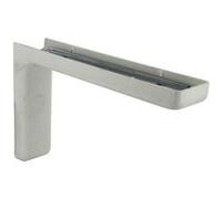 Equerre Léonard Acier Plastifié Blanc, H.11.4 X P.18 Cm Blanc G