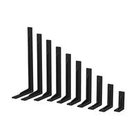 Equerre Loadbearing 300kg Wall Triangular Support Bracket Suspended TV Cabinet Desk Partition Fixed Heavy-duty Thickened Storage Rack(6 inch 600kg 1pcs)