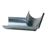 Equerre lyonnaise de 25 intérieure sans pince zinc naturel - VMZINC - 220030951