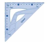 Equerre maped geometrique en plastique recicle 45 hypotenuse 21cm