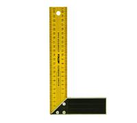 Equerre menuis.lame jaune METRICA - 29245