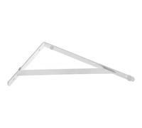 Equerre Metal 1/2 pièces d'angle mural peu encombrant 15-30 cm étagères de montage en acier au carbone robuste(Style B 2pcs)
