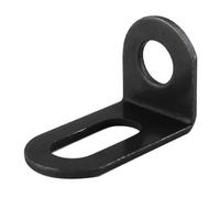 Equerre Metal Lot de 10 équerres d'angle droites réglables en métal for support d'étagère, connexion planche, etc(Black 10PCS)