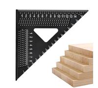 Équerre Métallique,Règle Triangulaire De Précision | Équerre Triangulaire Précise Avec Poignée Ergonomique Pour Le Traçage, Le Dessin Et Les Mesures En Charpente