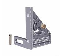 Équerre multi-angles avec double fonction de mesure pour projets de menuiserie et de bricolage avec capacité de traçage (C)
