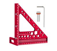 Équerre Multi-Angles - Rapporteur 3D Pour Charpente Et Mesure Précise,Outils de Précision pour Ingénieur Ébénisme Nivellement | Fabrication de Meubles