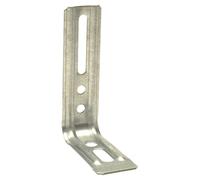 Equerre Nervuree Droite Acier Galva 30x100x71,5x1,5mm Simpson