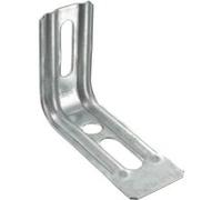 Equerre nervurée droite galvanisé 85x70x30mm - SIMPSON - END85/1.5 Noir G