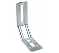 Equerre nervurée à pan coupé épaisseur 1.5mm dimensions 100x80x30mm - SIMPSON - ENPC100/1,5