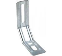 Equerre nervurée à pan coupé épaisseur 1.5mm dimensions 100x80x30mm - SIMPSON - ENPC100/1,5