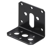 Equerre noir HETTICH, l.38 mm x P.58 cm