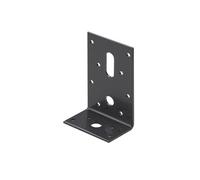 HETTICH Equerre noir HETTICH, l.40 mm x P.60 cm Noir G