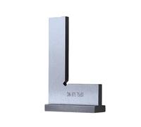 Équerre plate multifonctionnelle haute précision large conception de base outil carré pour le travail du bois et les projets de construction Règle carrée en aluminium de précision