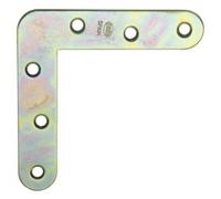 Équerre plate Wolfpack 80 bichromatée