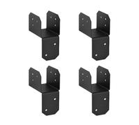 Équerre pour Pergola,Connecteur de Poteaux d'Assemblage | Kit Robuste de 4 Pièces pour Carport Terrasse Jardin Pergola Tonnelle Abri Deck Patio Porche