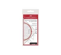 Faber-Castell Équerre géométrique 177199 avec poignée — 14 cm