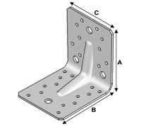 Equerre renforcée 100x100x90x3,0 Alsafix - ER10100930