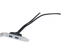 Equerre slot USB 3.0 2 ports - Carte mère DIP 19 pts