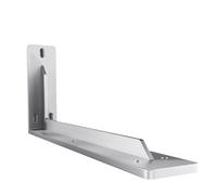 Equerre Stainless Steel Thickened Heavy-Duty Triangular Bracket Wall Fixed Layer Plate Bracket Storage Rack Suspended TV Cabinet Hidden(SS 18 inch)