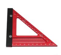 Équerre Triangle pour bois Aluminium 13cm Précision Équerre Triangle