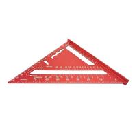 Équerre triangulaire de menuiserie Règle de traçage de chevrons de | Équerre de charpentier métrique pour ameublement, travail des métaux, charpente, guide de coupe du