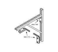 Equerres avec plaques de verrouillage WALRAVEN ez - Pour en rail BIS RapidRail® WM0-35 EZ 135° - 6583113