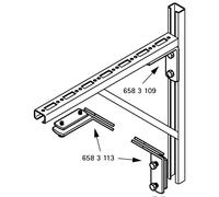 Equerres avec plaques de verrouillage WALRAVEN ez - Pour en rail BIS RapidRail® WM0-35 EZ 135° - 6583113