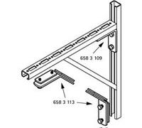 Equerres avec plaques de verrouillage WALRAVEN ez - Pour en rail BIS RapidRail® WM0-35 EZ 135° - 6583113 G