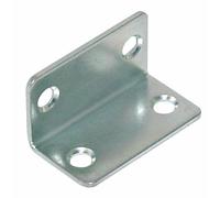 Équerres d'assemblage - acier zingué - 25 pièces LUDMANN