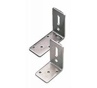 Équerres d'assemblage renforcées - 70 x 80 mm - 100 pièces TORBEL