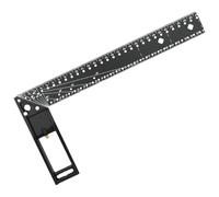 Équerres de Charpente | Règle de Cadrage Précis avec Combinaison et Angle Droit - Règle D'Angle,pour Architectes, Menuisiers et Écoles, pour Marquage, Mesurage, Traçage et Dessin