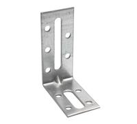 Equerres de fixation avec renfort dimensions au choix