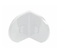 Equerres de fixation en nylon pour cloisons modulaires NY-BW-gris NORMBAU