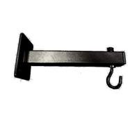 Equerres de fixation pour écran de projection Coloris noir