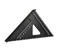 Équerres De Menuiserie,Règle de Mesure pour Charpente - Règle Équerre Triangulaire Léger à Double Échelle Idéal pour la Mise en Page, le Dessin, la Soudure, l'Encadrement et la