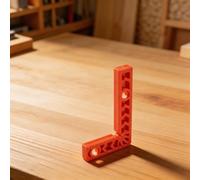 Équerres de positionnement à 90 degrés à angle droit pour le travail du bois, pince d'angle en alliage d'aluminium pour assemblage de cadre d'armoire, outils de charpentier (7,6 cm)