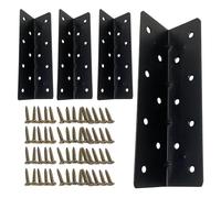 Équerres de Raccords pour Carreaux de Jardin Surélevés, Connecteurs à 90° Bac à avec Vis, Connecteurs en Métal de Lit surélevé, pour Jardin Terrasse Balcon Clôture Mobilier