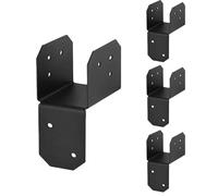 Équerres de Toit pour Pergola, Connecteur de Poteaux d'Assemblage, 4 Pièces Connecteurs Polyvalents pour Porche Terrasse Abri de Jardin Garage
