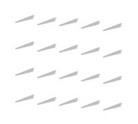 Équerres d'étagère - Emuca - 7908812 - Blanc - 320mm - Set de 20 pièces