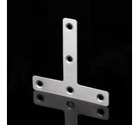 Équerres En L En Métal À Angle Droit Pour Réparation Et Assemblage De Meubles Connecteurs D’angle En Acier Inoxydable Robustes Pour Étagères Armoires Et Projets DIY En Bois(T-shaped 80mm (10pcs))