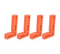 Équerres en plastique de type L, multi-usages, robustes et durables, positionneur à angle droit à 90 degrés (100 mm de 4 pouces)